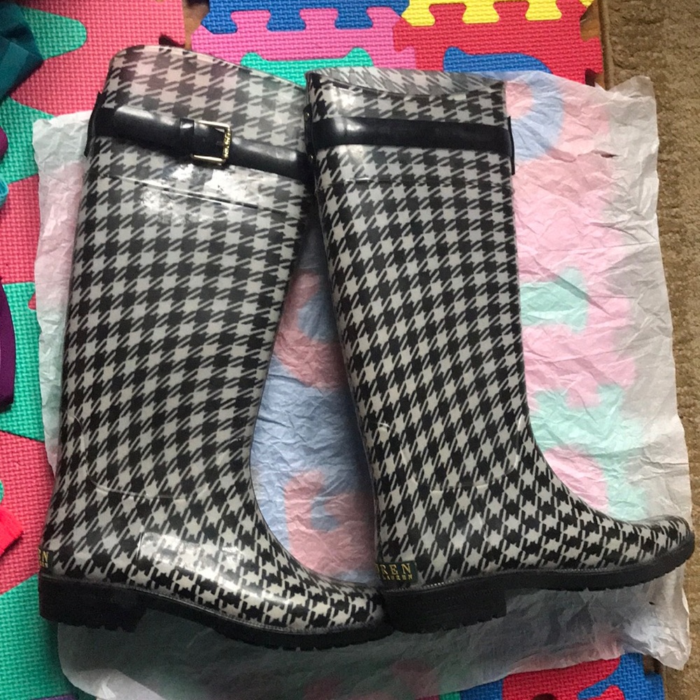 ralph lauren rain booties